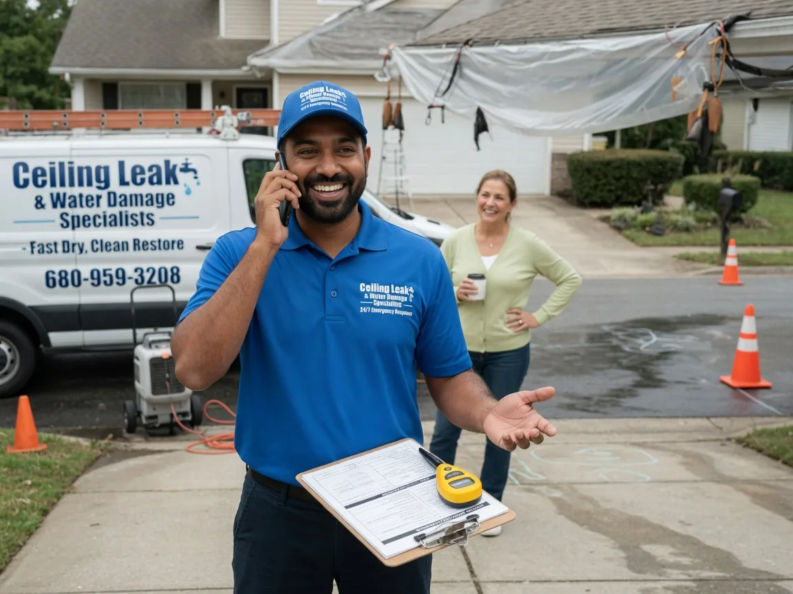 Ceiling Leak Cleanup Washtucna, WA FAQs